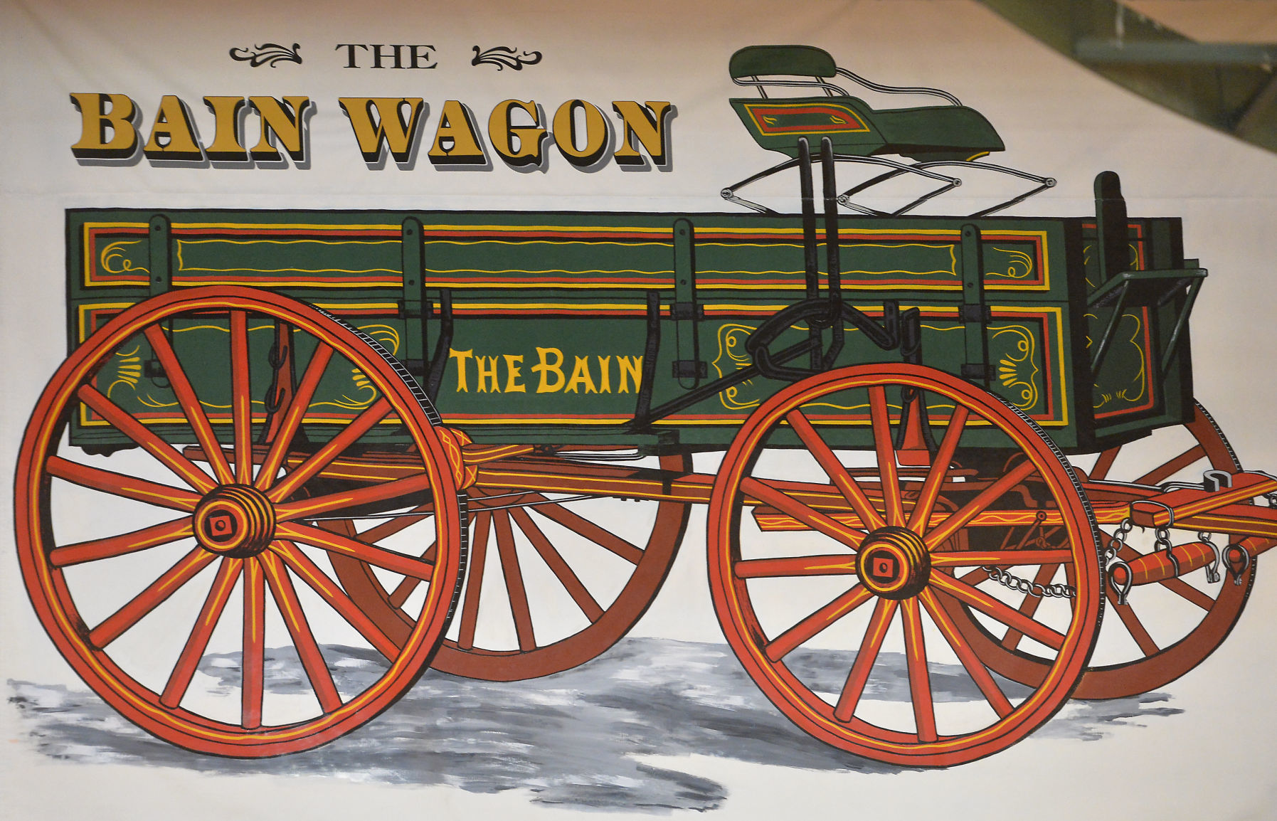 HISTORY CENTER BAIN WAGON